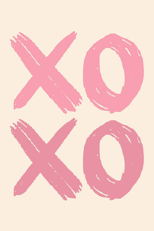 XOXO Brush Strokes