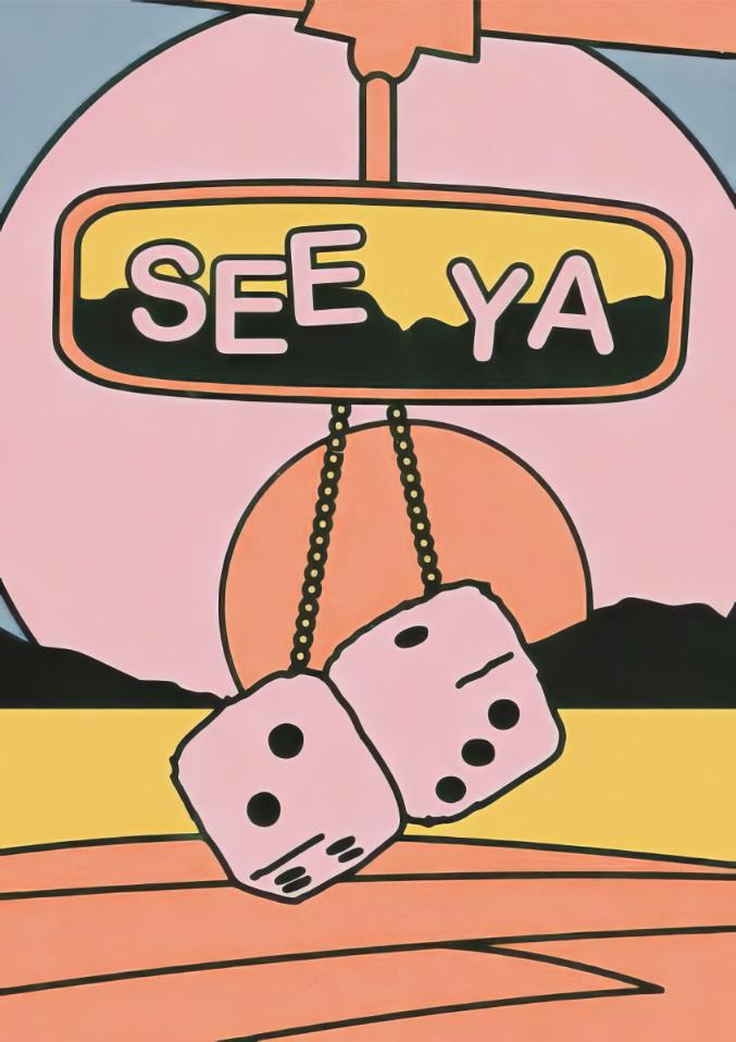 See Ya Fuzzy Dice