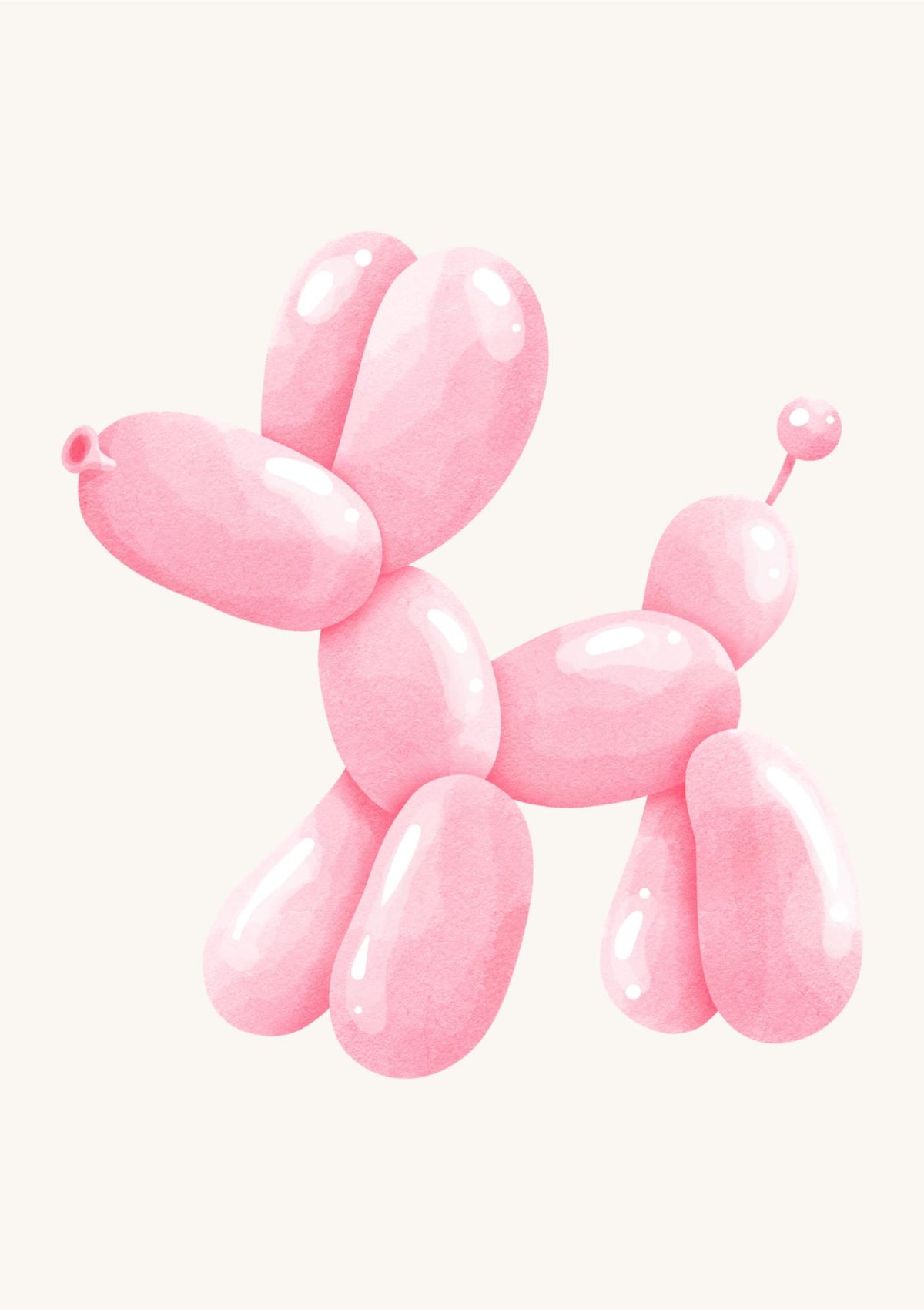 Pink Balloon Dog