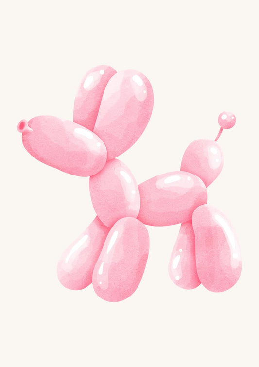 Pink Balloon Dog
