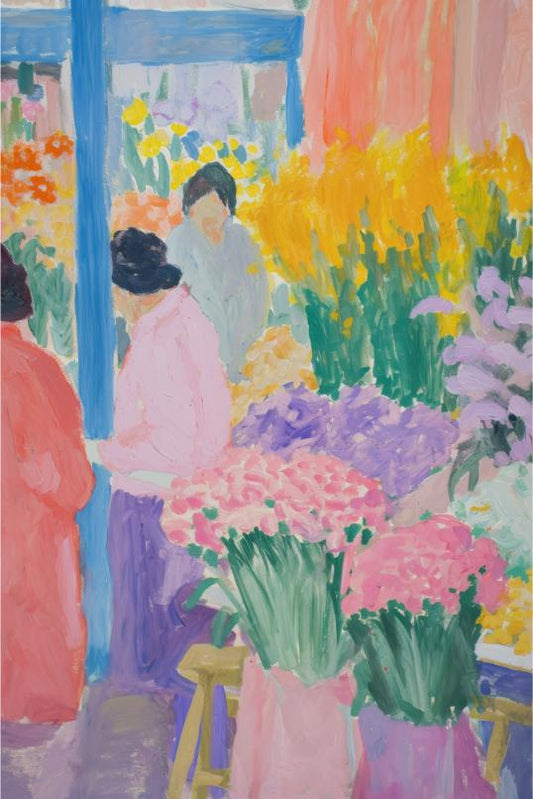 Flower Shop in Pastel