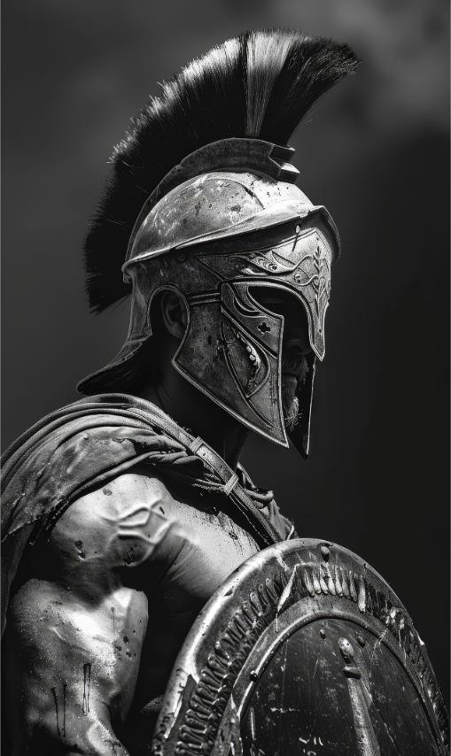 Spartan Warrior Portrait