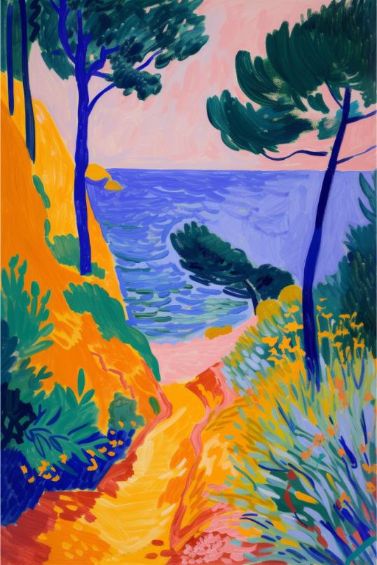 Coastal Path Landscape