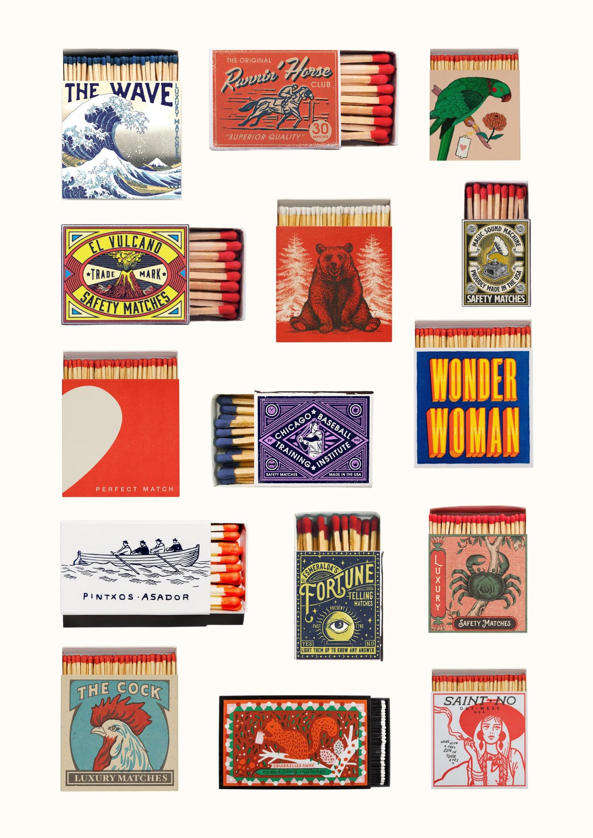 Vintage Matchbox-verzameling