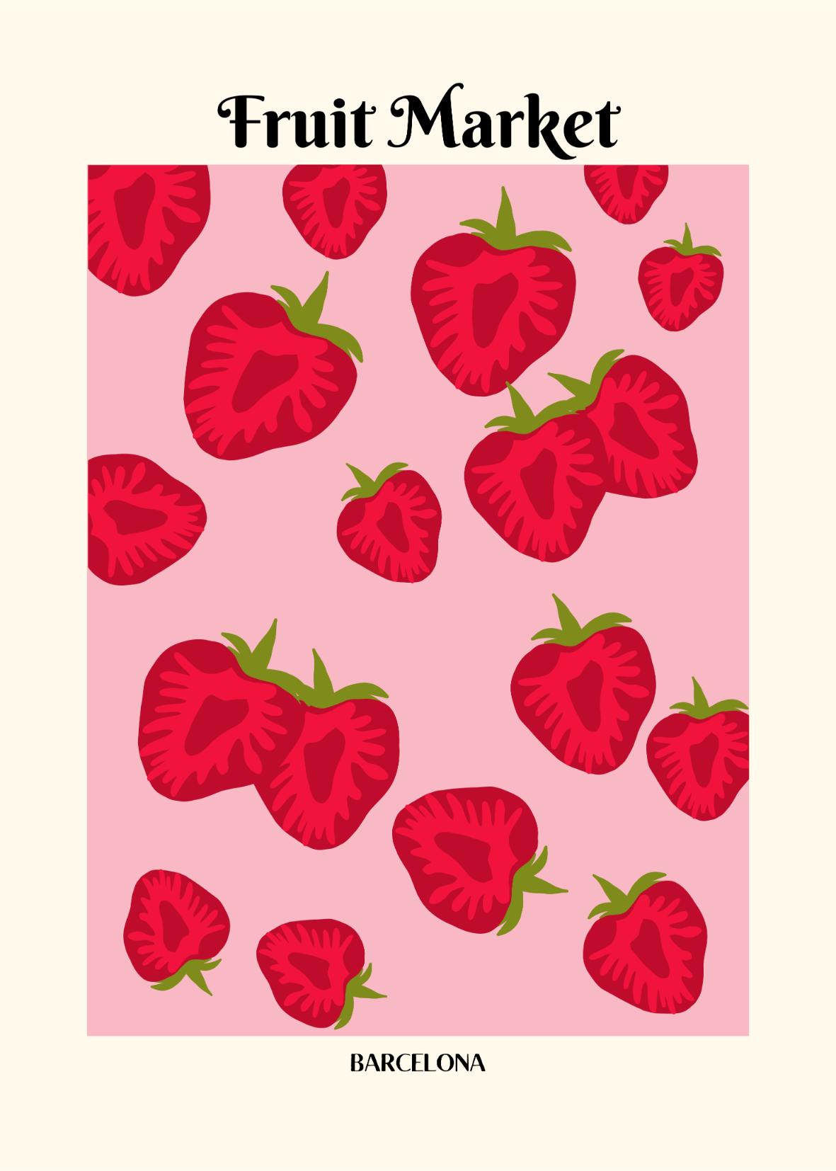 Strawberry Fruit Market
