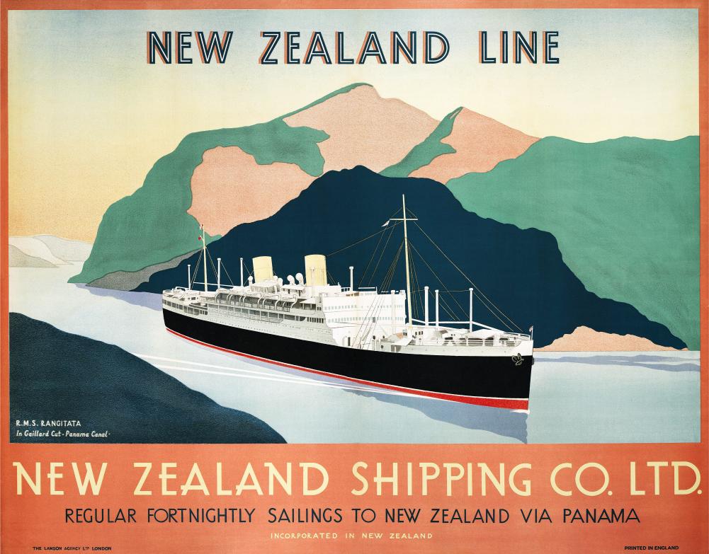 New Zealand Shipping Steamer