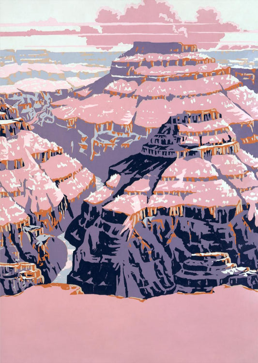 Grand Canyon Pink Layers