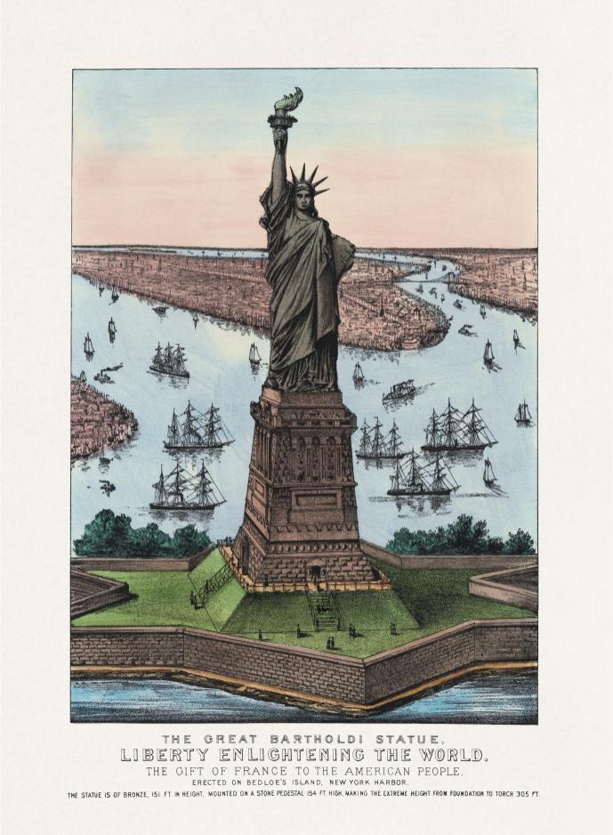 Statue of Liberty Engraving