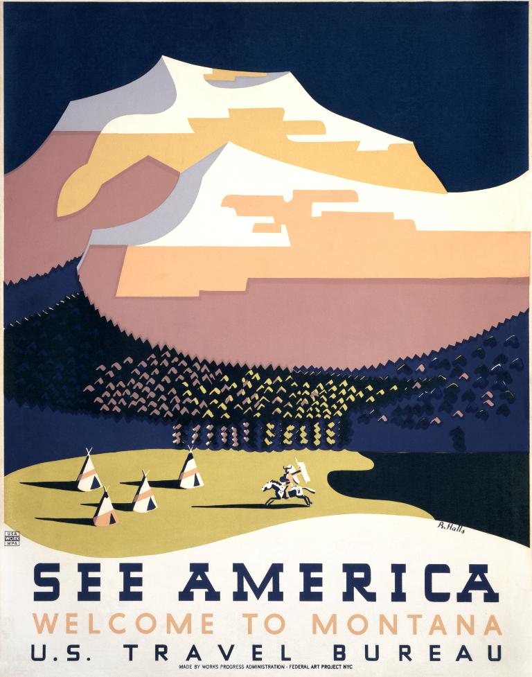 See America Montana Sunset