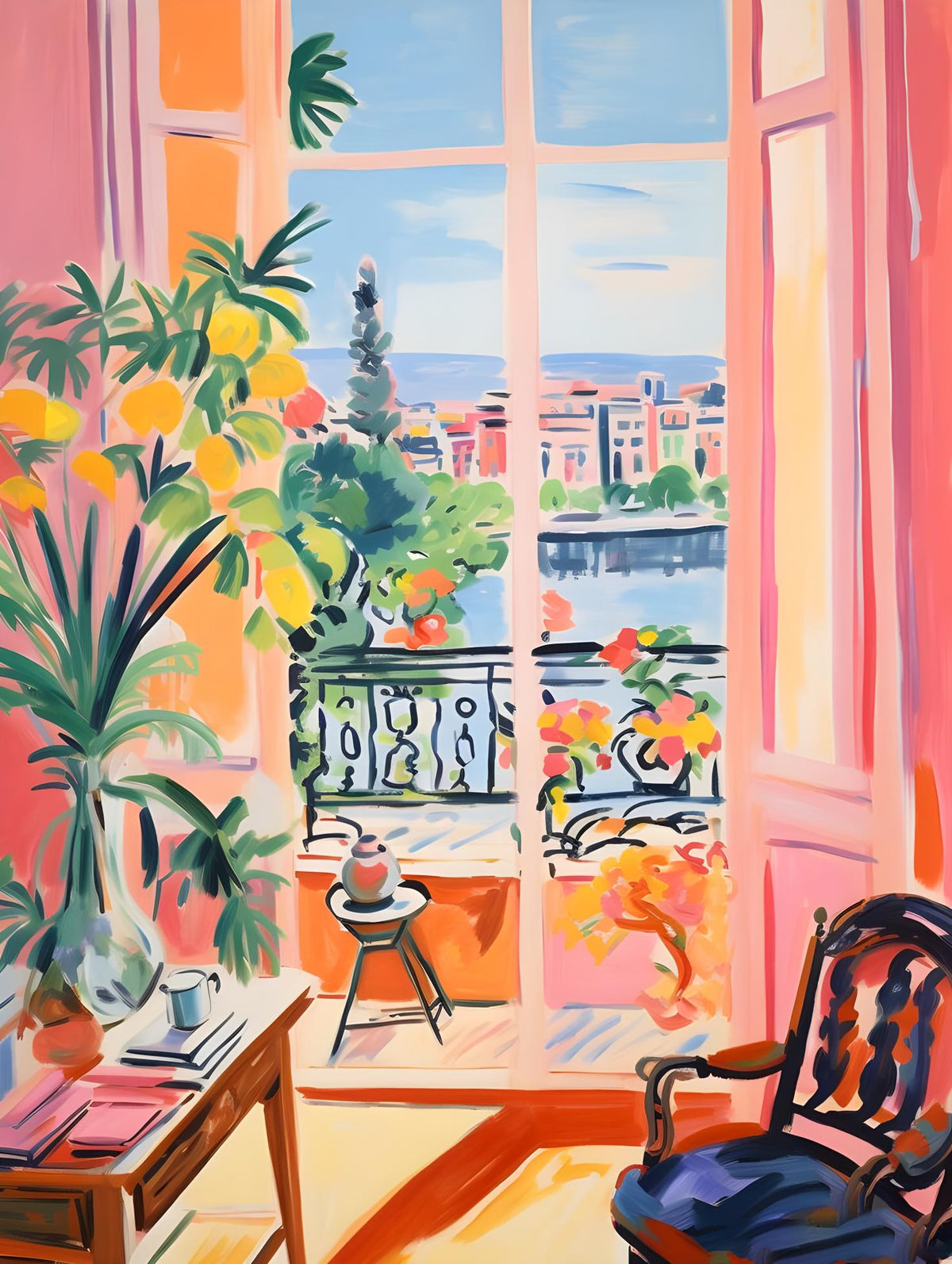 Balcony with a View