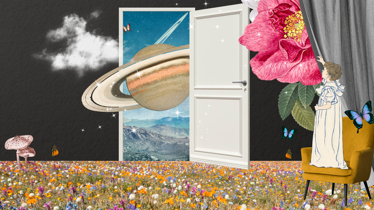 Saturn Garden Door