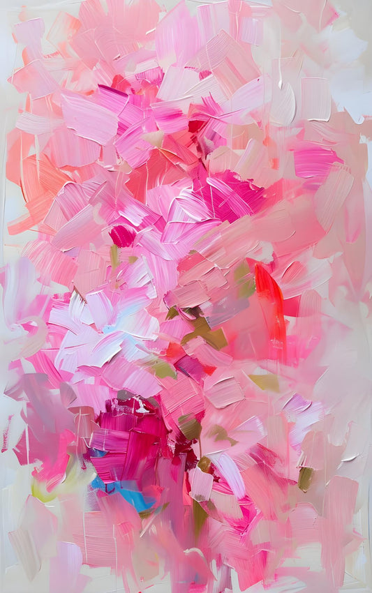 Pink Blossom Abstract