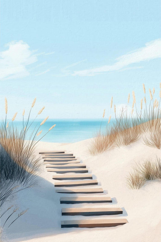 Sandy Steps to the Sea