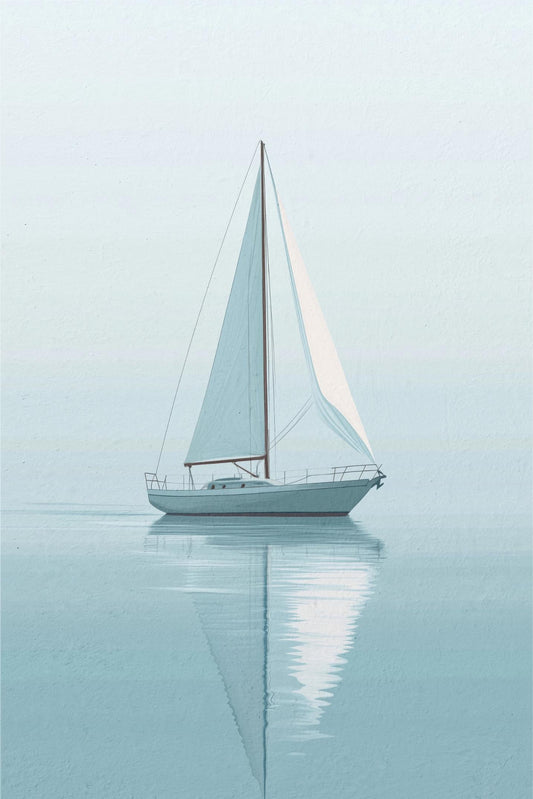 Sailboat at Dawn