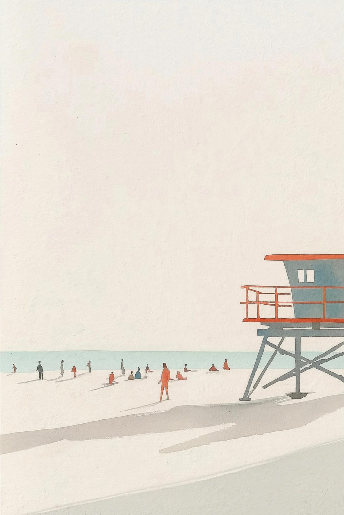 Lifeguard Tower Minimal