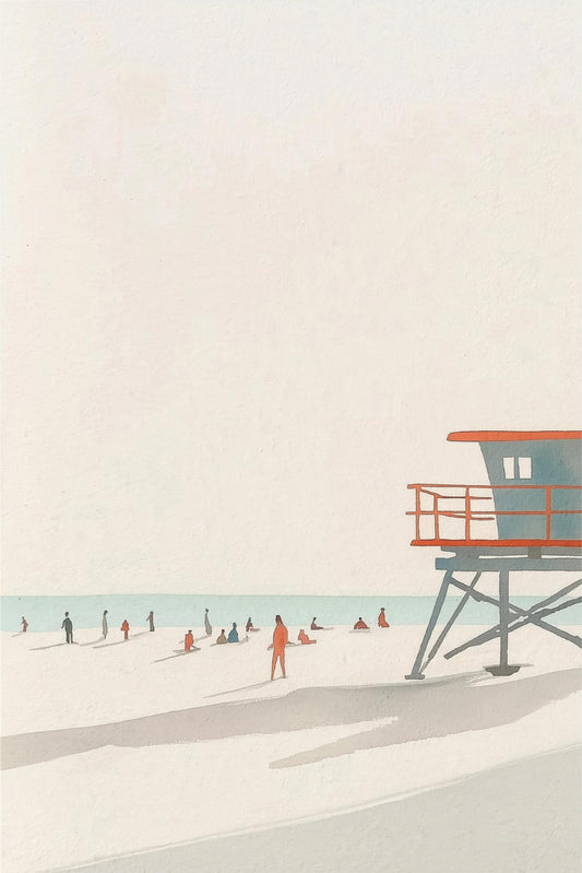 Lifeguard Tower Minimal