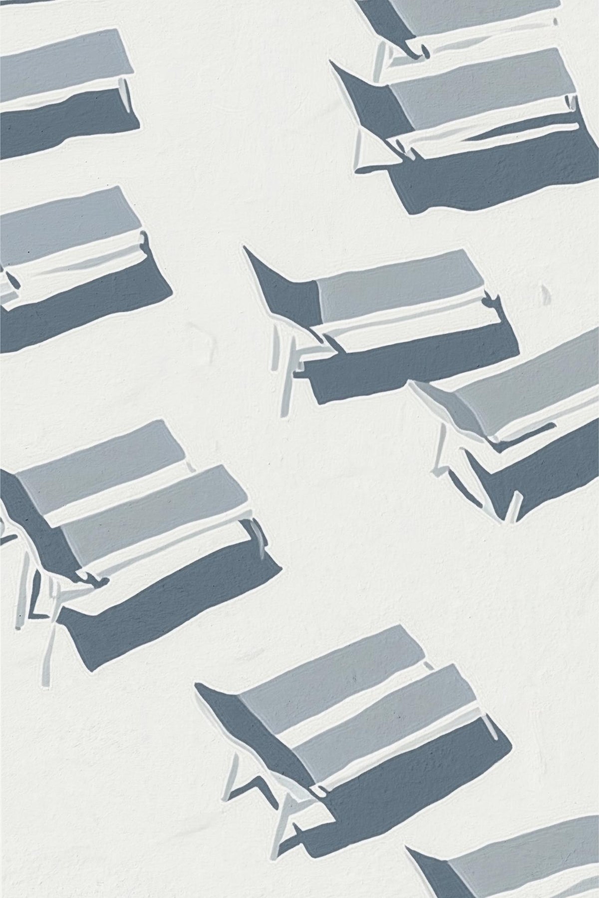 Beach Loungers Shadows