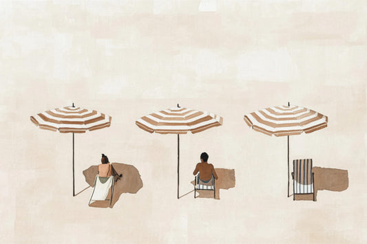 Sun Umbrellas Afternoon