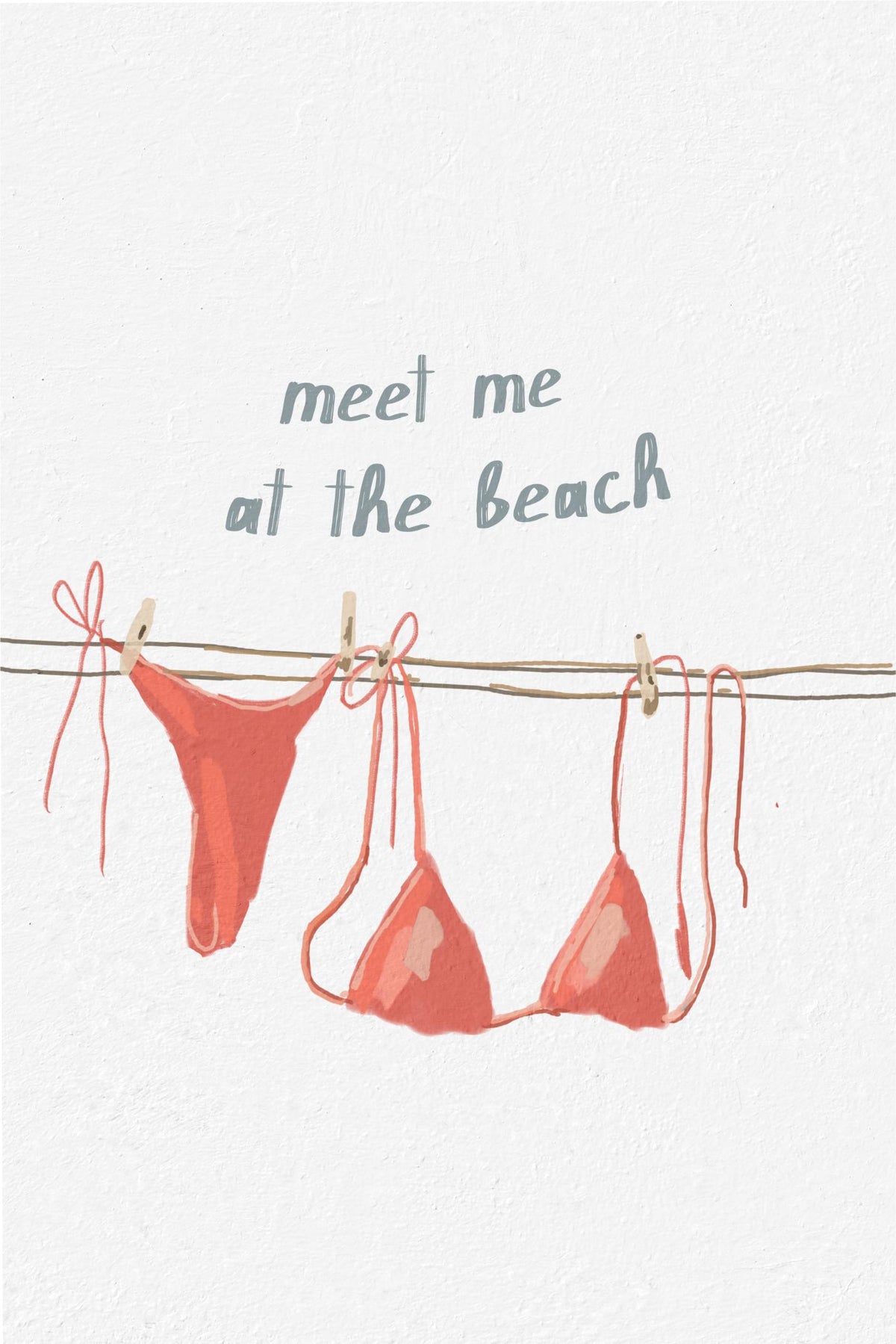 Meet Me at the Beach in Coral