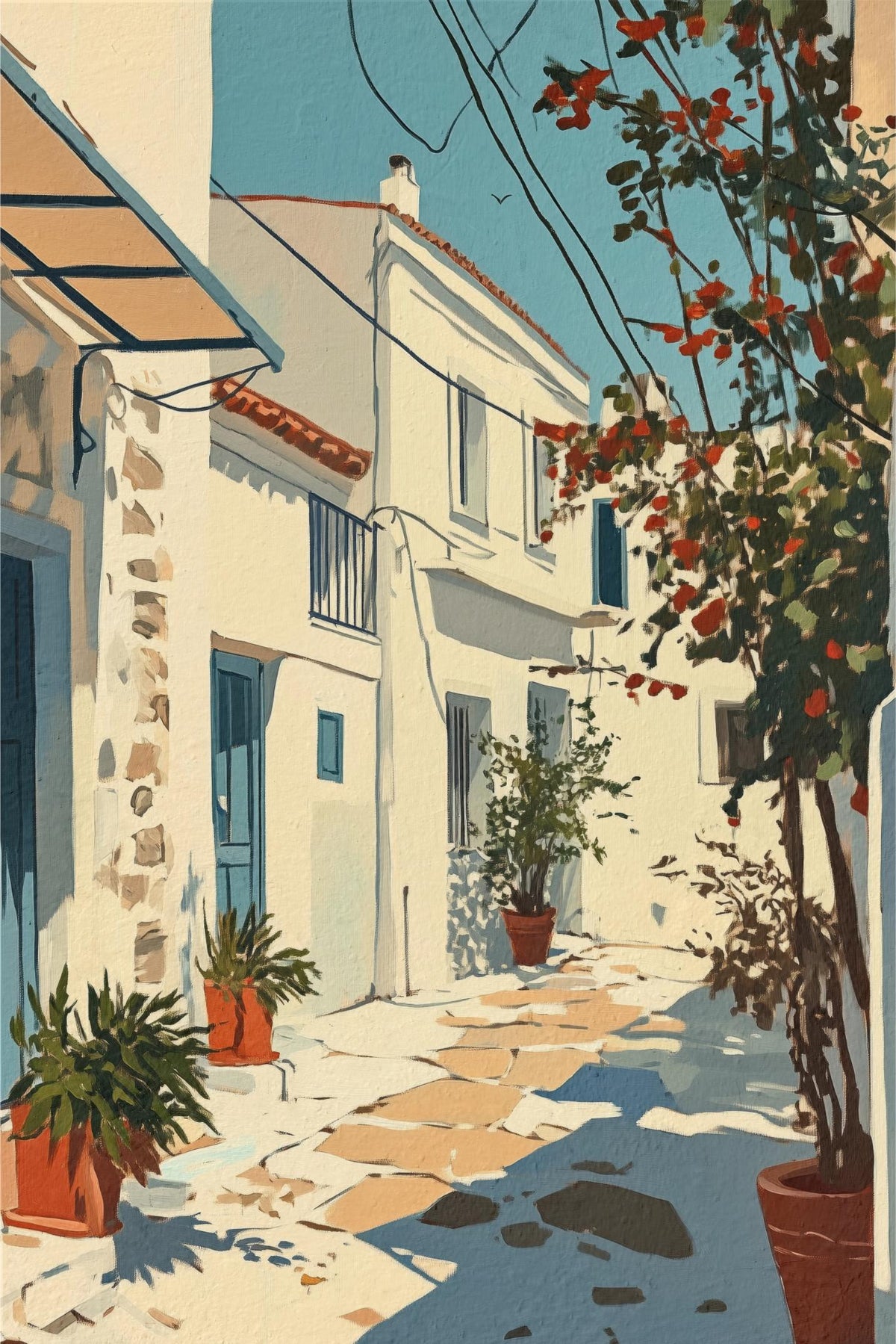 Whitewashed Lane