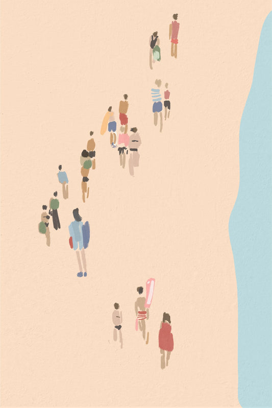 Beach Line on Peach