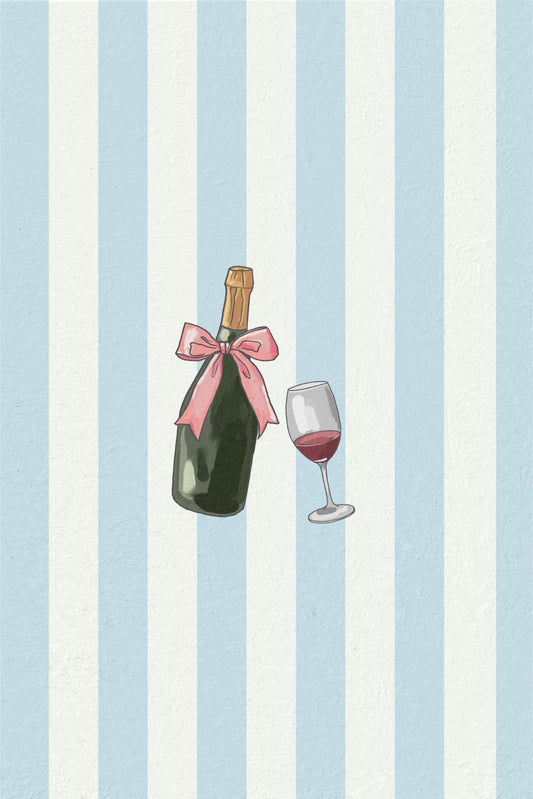 Bubbly and Red Wine