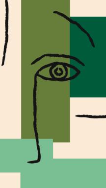 Emerald Face Study