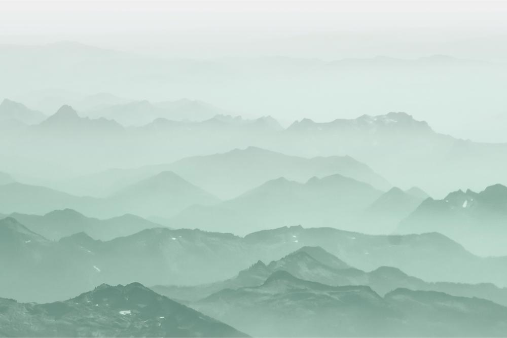 Misty Emerald Ridges