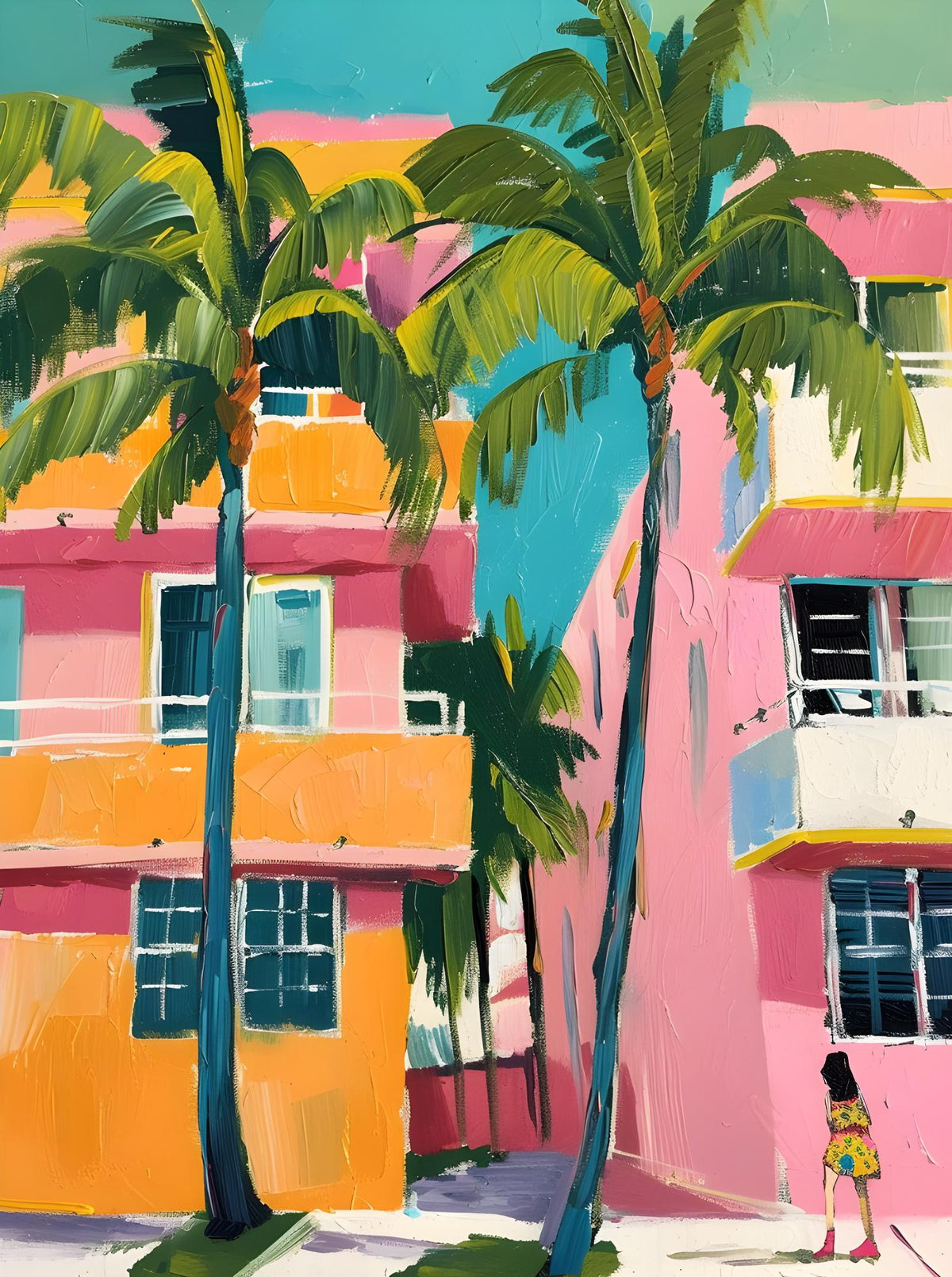 Pink Hotel and Palms