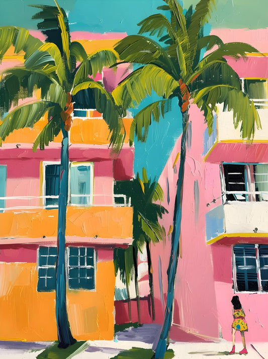 Pink Hotel and Palms