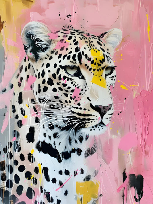Leopard on Pink